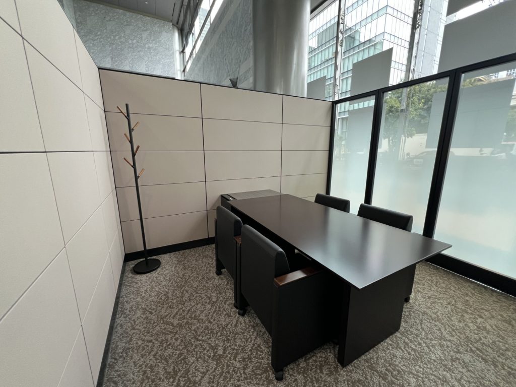 ウェルビオ 肥後橋ビル ブース内の様子