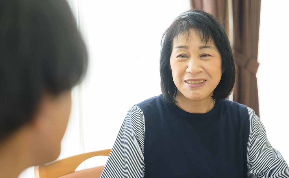 インタビュー風景