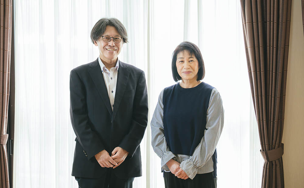 インタビュー風景