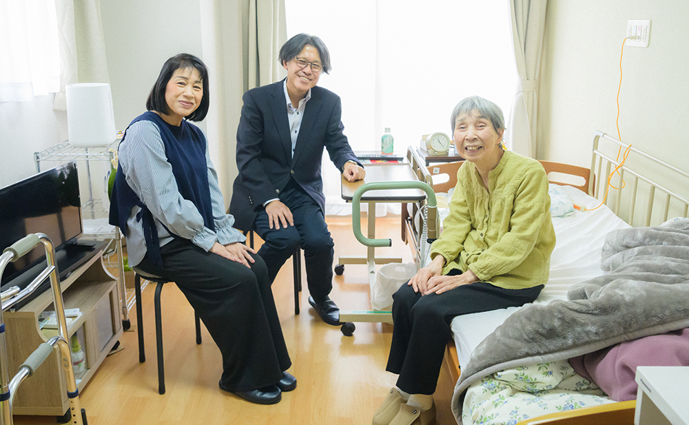 インタビュー風景